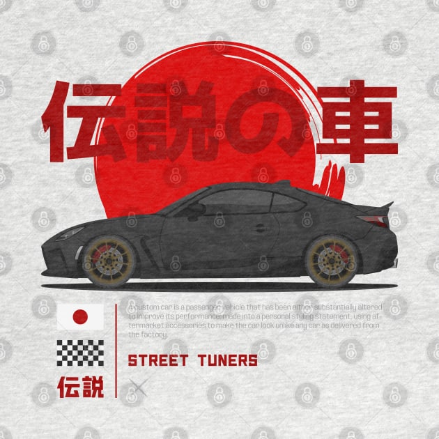 Tuner Black GR86 JDM by GoldenTuners